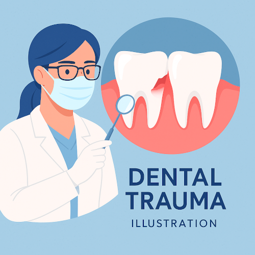 Dental Trauma Illustration